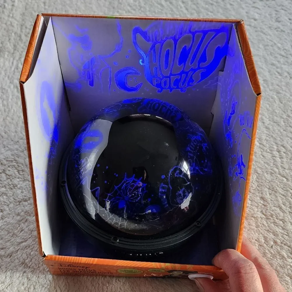 New disney Hocus Pocus LED Shadow Lights Rotating Halloween Scene Shadow lights
